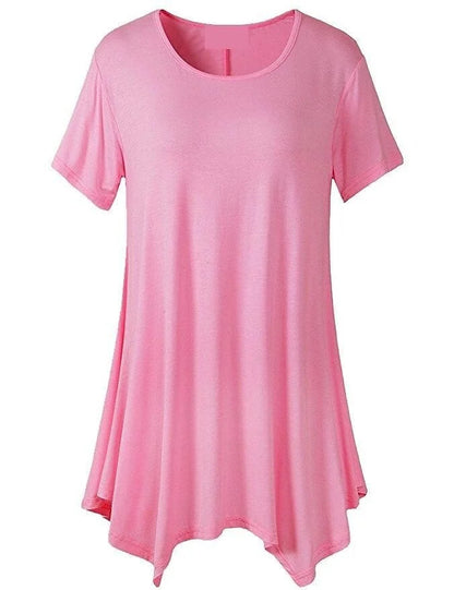Relaxed Fit Women's Short Sleeve Tee - Pexav