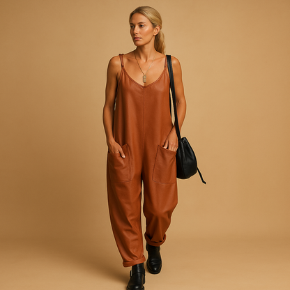 Loose summer dress for women with wide cut and lightweight breathable fabric, ideal for warm days, brunch, and casual summer outings.