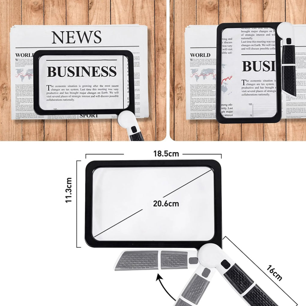 Large Portable Magnifying Glass