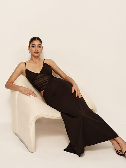 Affordable Deep V Neck Wrap Dress