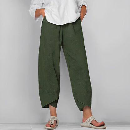 Luxurious Flowy Satin Pants