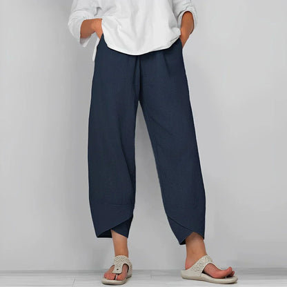 Luxurious Flowy Satin Pants