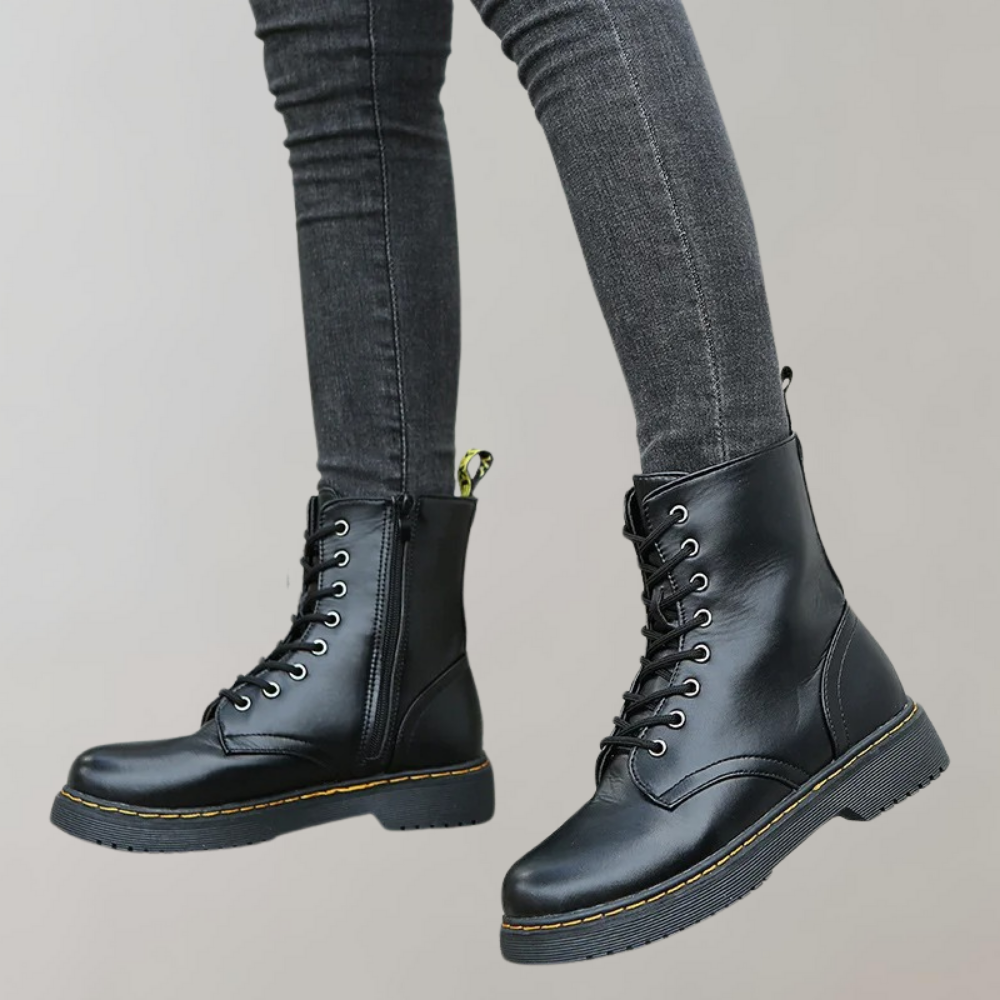 Luna Women's Boots-Black-5-Nora Luxe