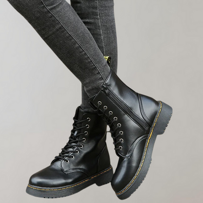 Luna Women's Boots-Black-5-Nora Luxe