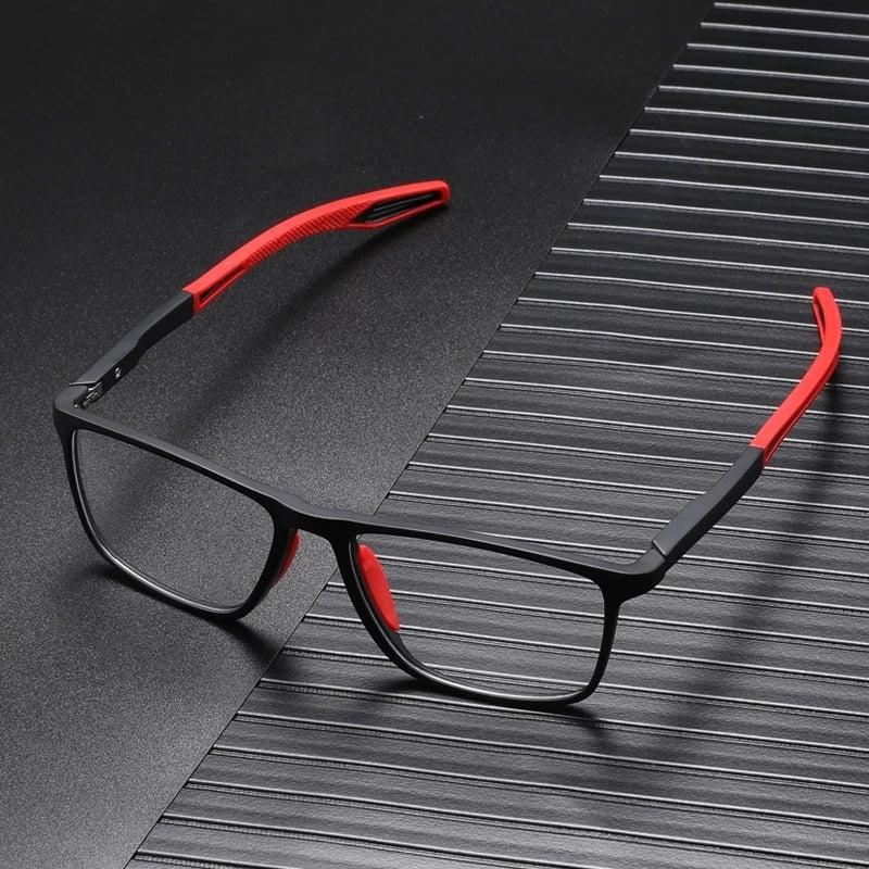 Freddie Classic Rectangle Glasses - Matte Frame Stylish Look