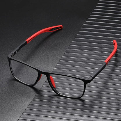 Freddie Classic Rectangle Glasses - Matte Frame Stylish Look