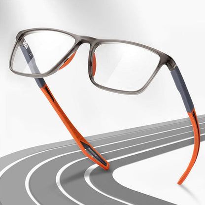 Freddie Classic Rectangle Glasses - Matte Frame Stylish Look