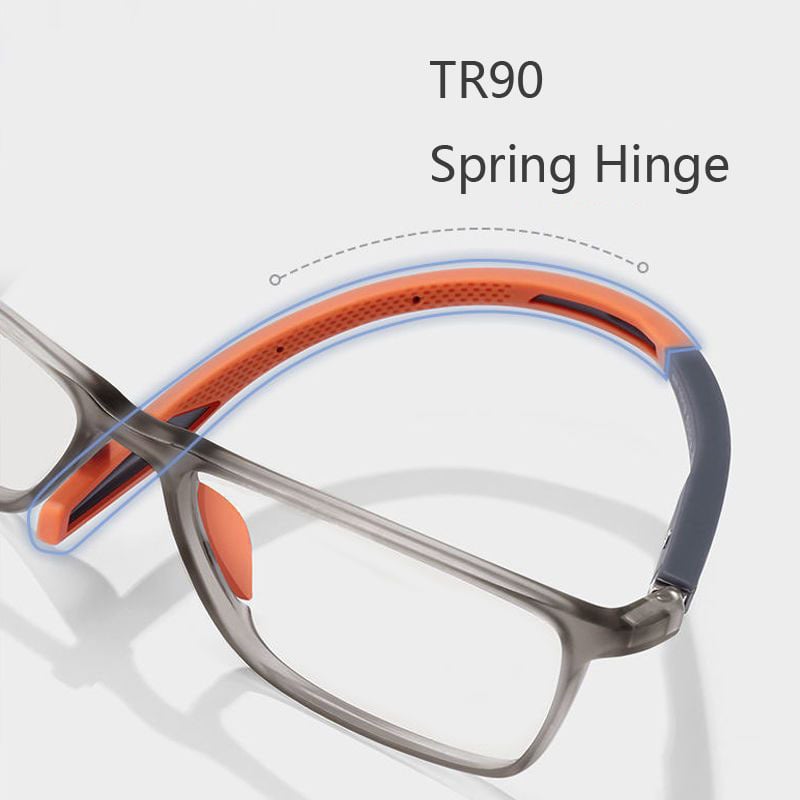 Freddie Classic Rectangle Glasses - Matte Frame Stylish Look