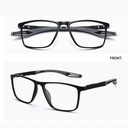 Freddie Classic Rectangle Glasses - Matte Frame Stylish Look
