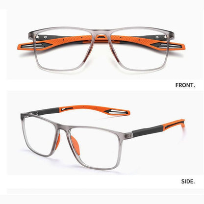 Freddie Classic Rectangle Glasses - Matte Frame Stylish Look