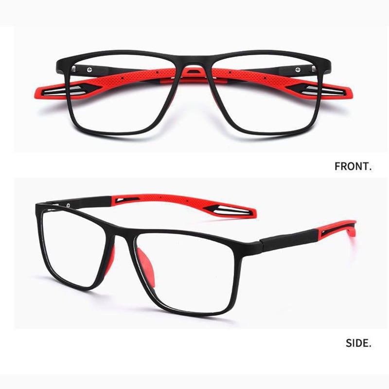 Freddie Classic Rectangle Glasses - Matte Frame Stylish Look