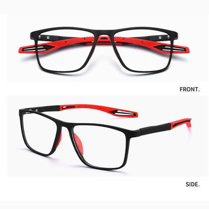 Freddie Classic Rectangle Glasses - Matte Frame Stylish Look