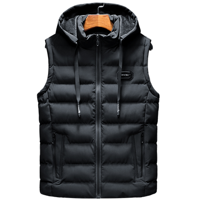 Luxurious Autumn Bodywarmer - Valdemar-Blue-XS-Nora Luxe