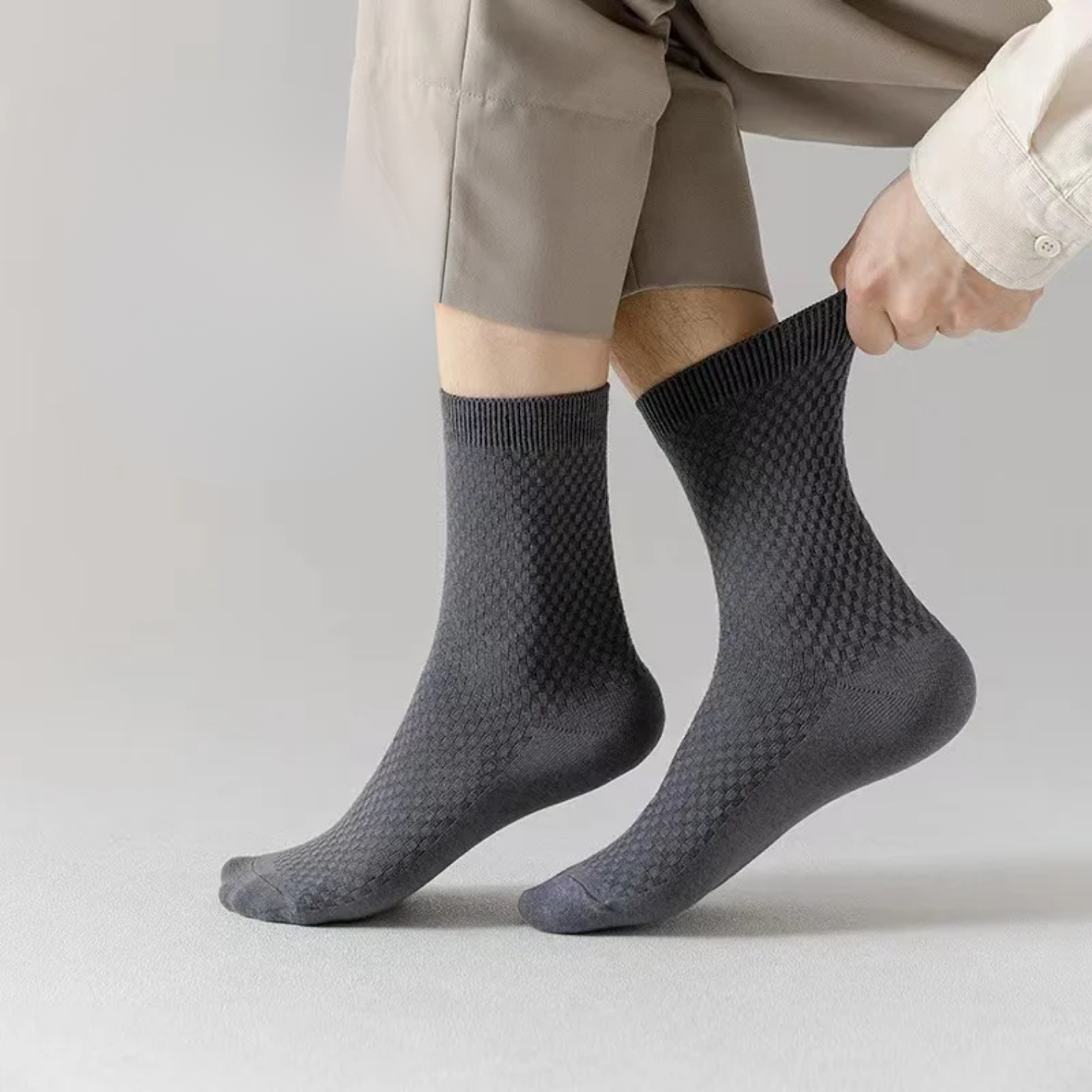 Soft Bamboo Crew Socks - Pexav