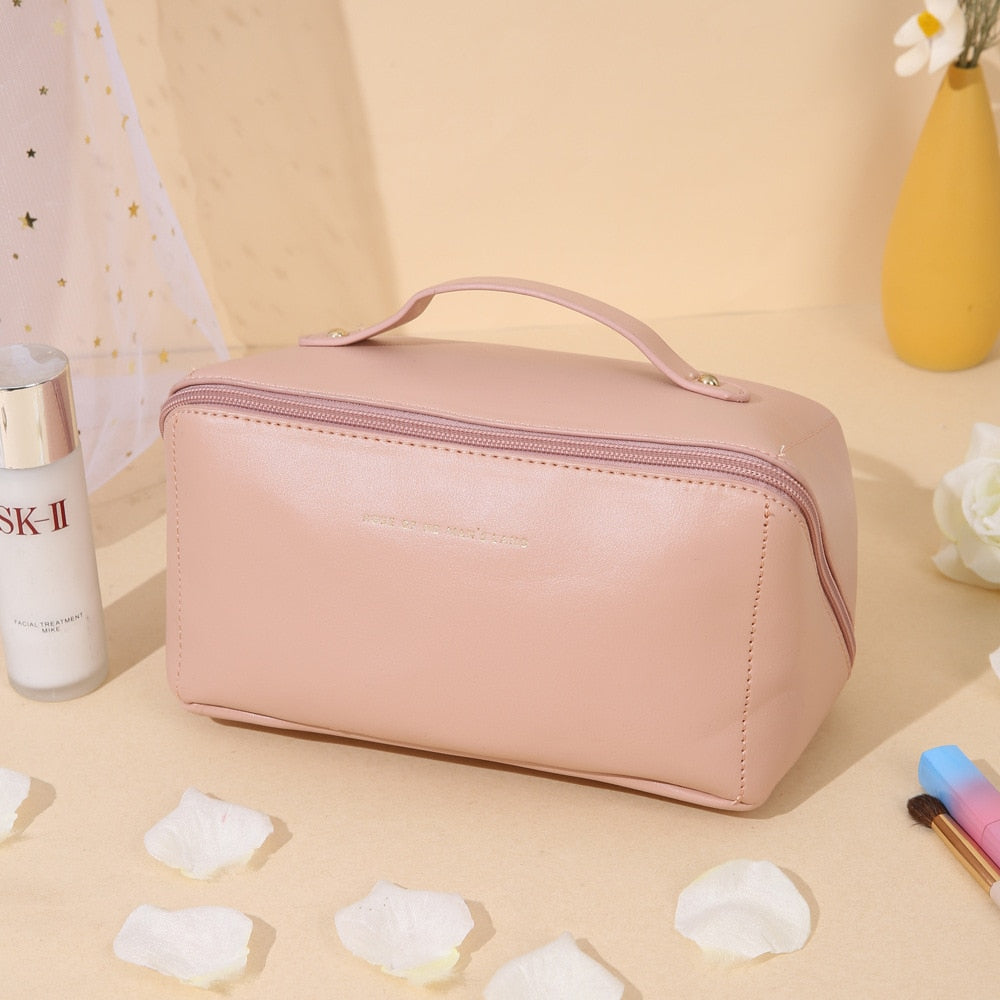 Luxury Beauty Case - LuxeOrganize-Pink + Pink-Nora Luxe