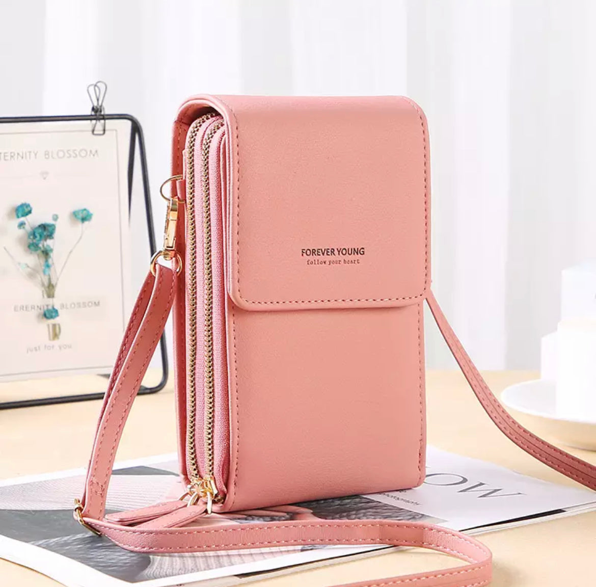 Luxury Ladies Handbag - Elara-Pink-Nora Luxe