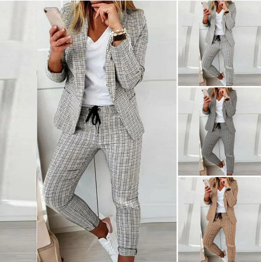 Elegant Women's Business Suit - Pexav