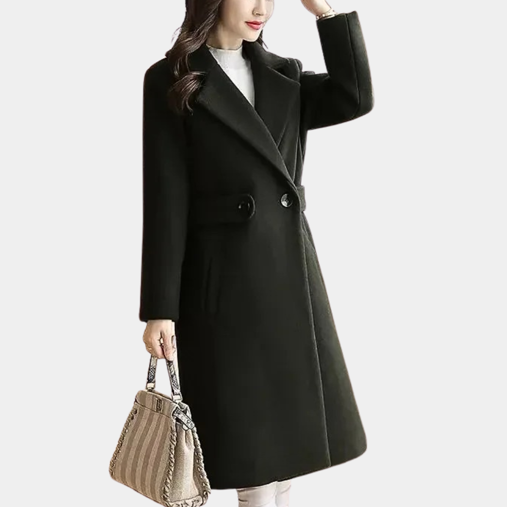Warm Women's Parka Coat Elise - Pexav