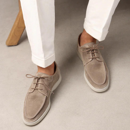 Premium Leather Slip-on Dress Shoes for Men - Pexav