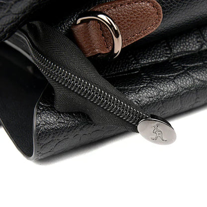 Luxury Leather Women's Handbag - Amara-Black-Nora Luxe