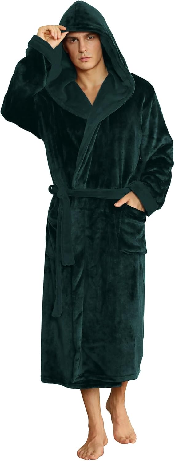 Plush Men's Spa Robe - Pexav