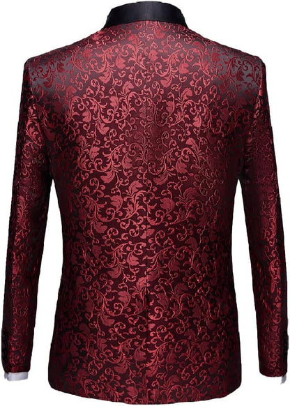 Luxury Men's Tuxedo - Leon-Black-XS-Nora Luxe