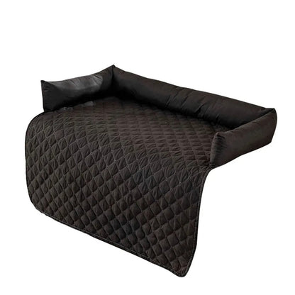 Luxury Pet Protection Mat for Sofa - BuddyGuard-Black-S 29.53x29.53 inches-Nora Luxe