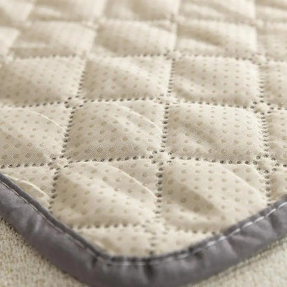Luxury Pet Protection Mat for Sofa - BuddyGuard-Light Gray-S 29.53x29.53 inches-Nora Luxe