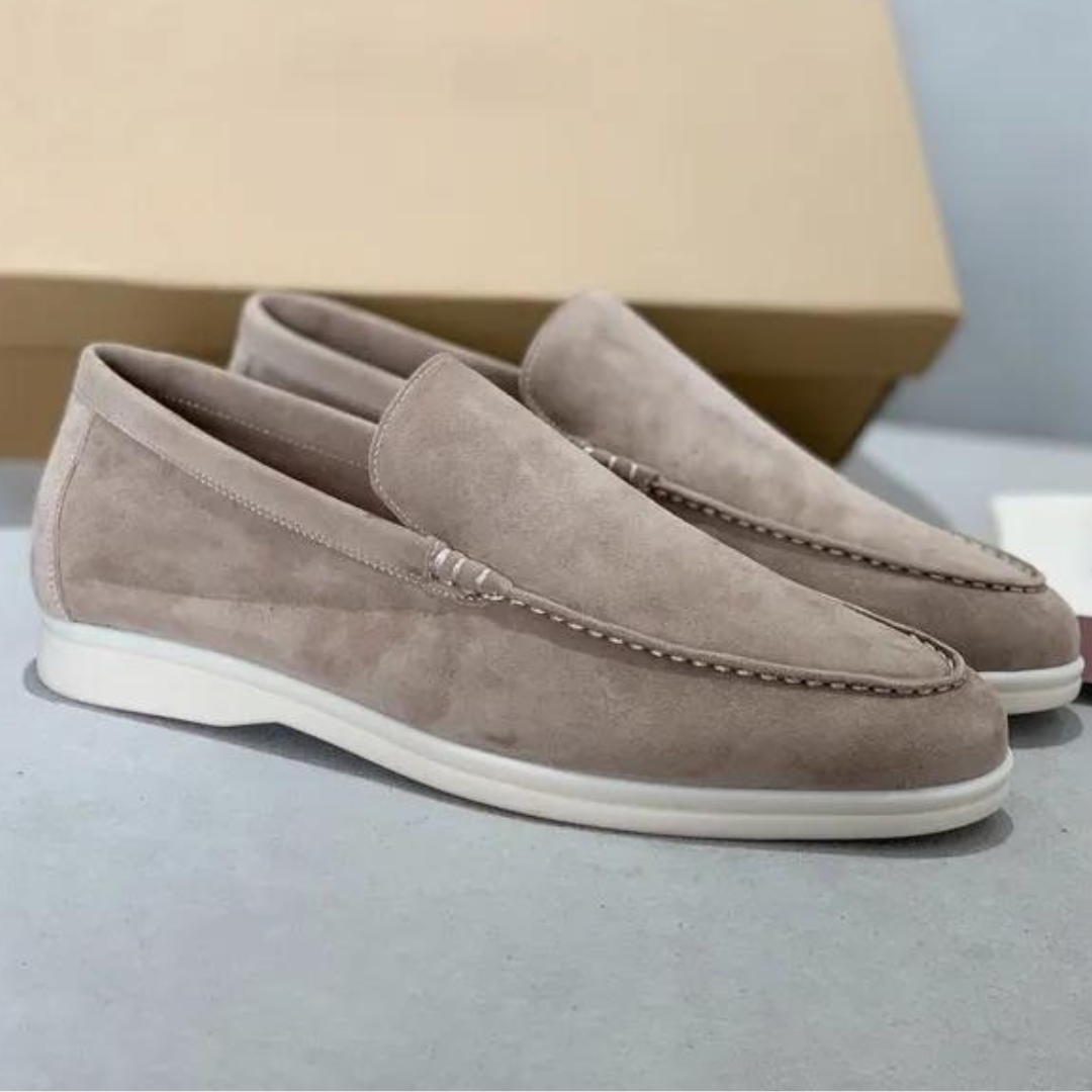 Premium Leather Slip On Shoes - Arthur - Pexav