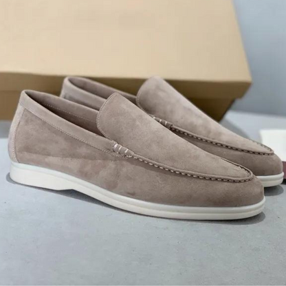 Premium Leather Slip On Shoes - Arthur - Pexav