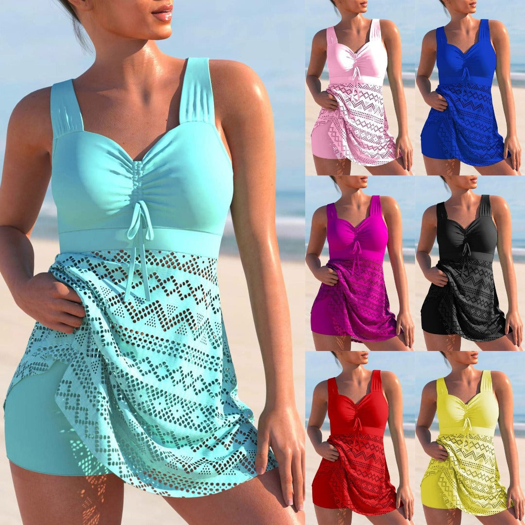 Women's Plus Size Swimsuit Tankini - Pexav