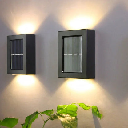 Luxury Wireless Solar LED Wall Lamps - SolarGlow-1 Lamp-Nora Luxe