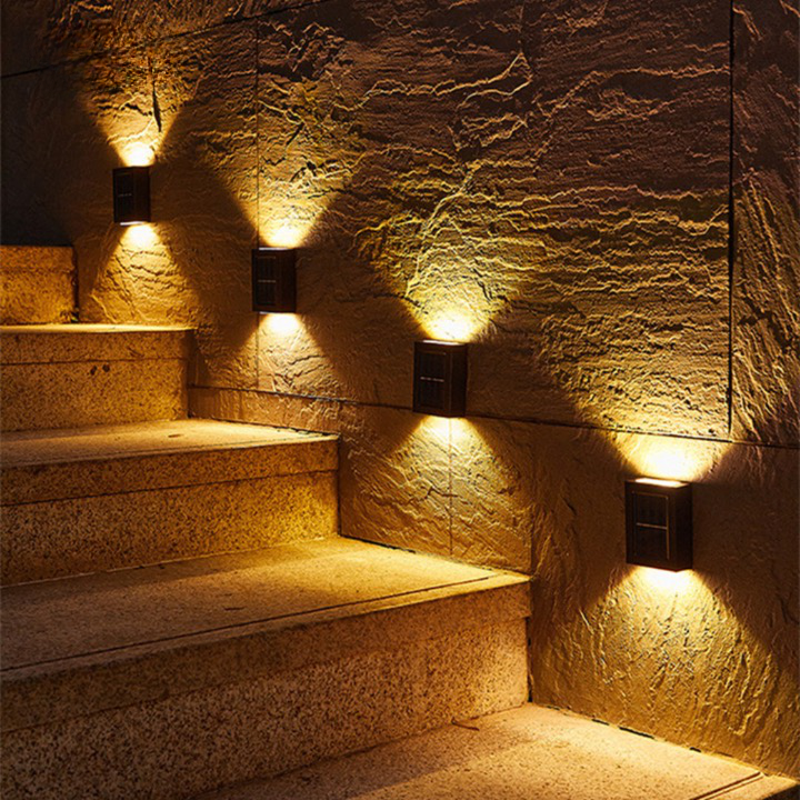 Outdoor Waterproof Solar Powered Wall Lights - Pexav