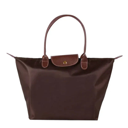 Luxury women's handbag - Celeste-Coffee-S (11.81″ × 9.06″ × 4.72″)-Nora Luxe