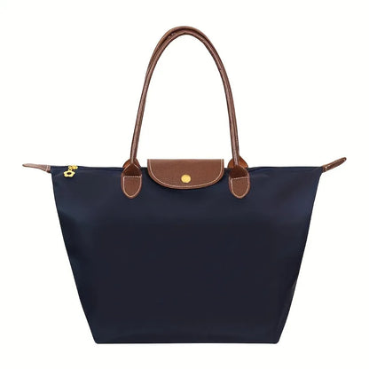 Luxury women's handbag - Celeste-Marine blue-S (11.81″ × 9.06″ × 4.72″)-Nora Luxe
