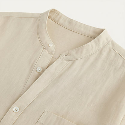 Classic Casual Long Sleeve Men's Shirt