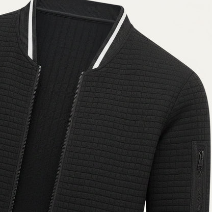 Classic Padded Zipper Jacket