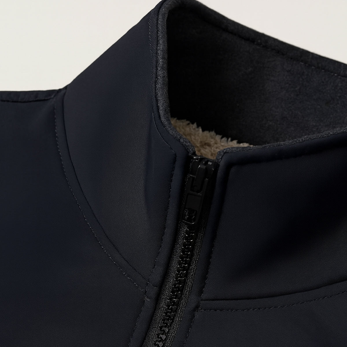 Waterproof Men's Fleece Jacket - Lightweight Windbreaker Coat