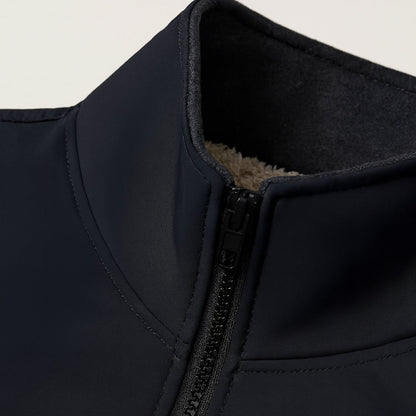 Waterproof Men's Fleece Jacket - Lightweight Windbreaker Coat