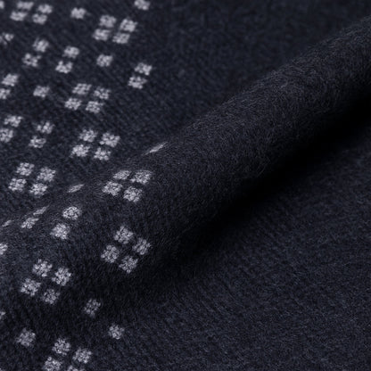 Luxury Black Men's Cashmere Scarf