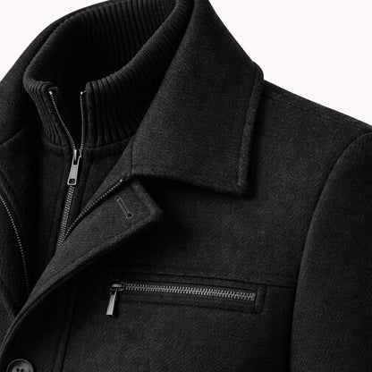 Warm Water Resistant Men's Zip Jacket