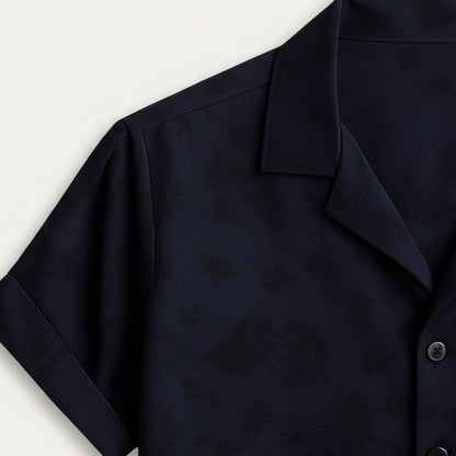 Smooth Silk Mens Dress Shirt