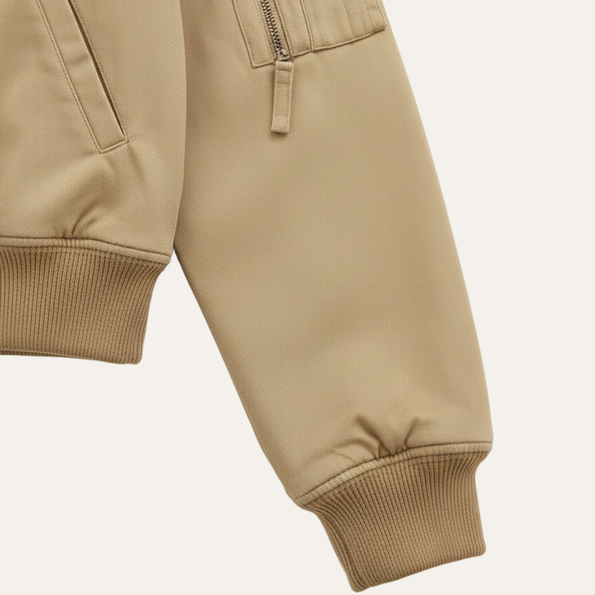 Warm Fleece Lined Mens Bomber Jacket