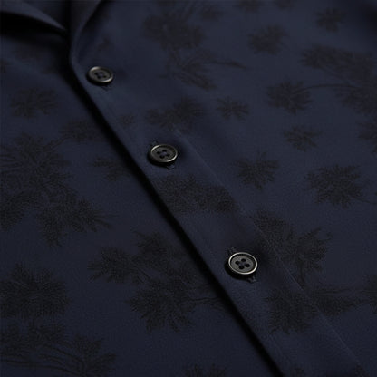Smooth Silk Mens Dress Shirt