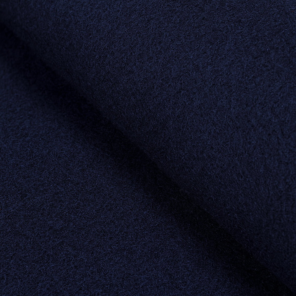 Luxury Men's Navy Blue Wool Scarf