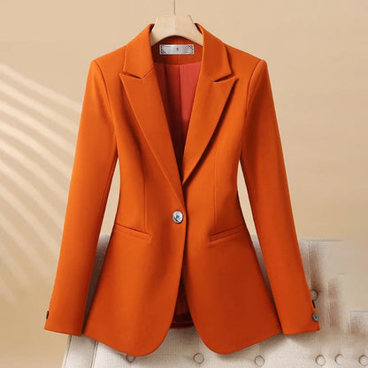Slim Fit Ladies Business Jacket - Olytrend