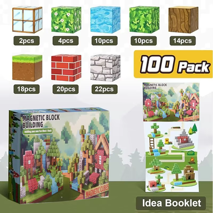 Magnetic Building Set – Buildix-The Livary