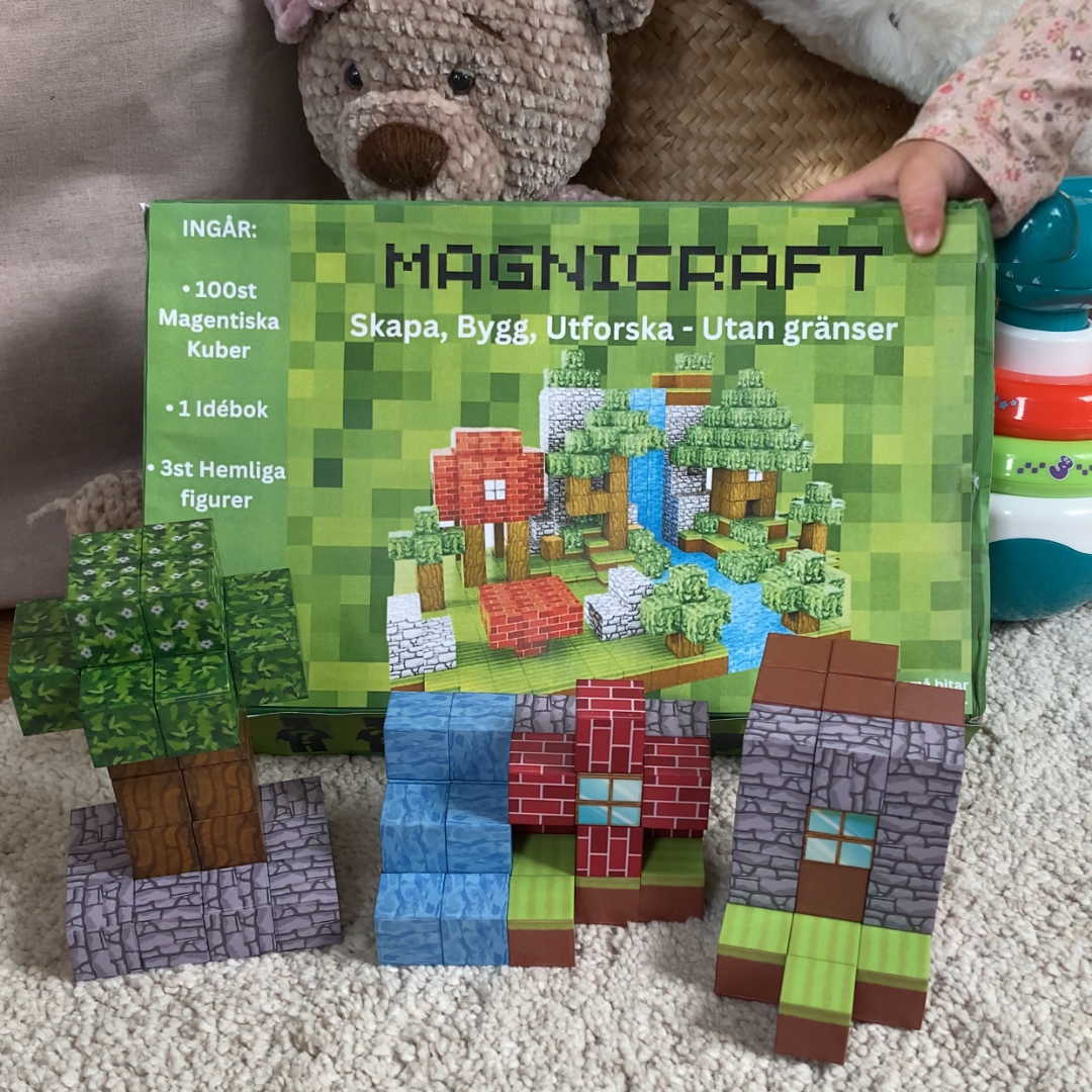 Fun Magnetic Construction Blocks - Pexav