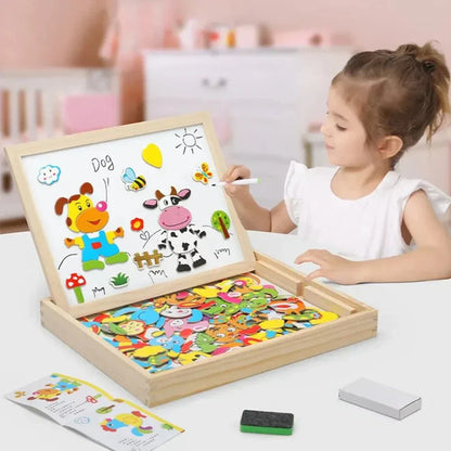 Compact Double Sided Blackboard Set - Pexav