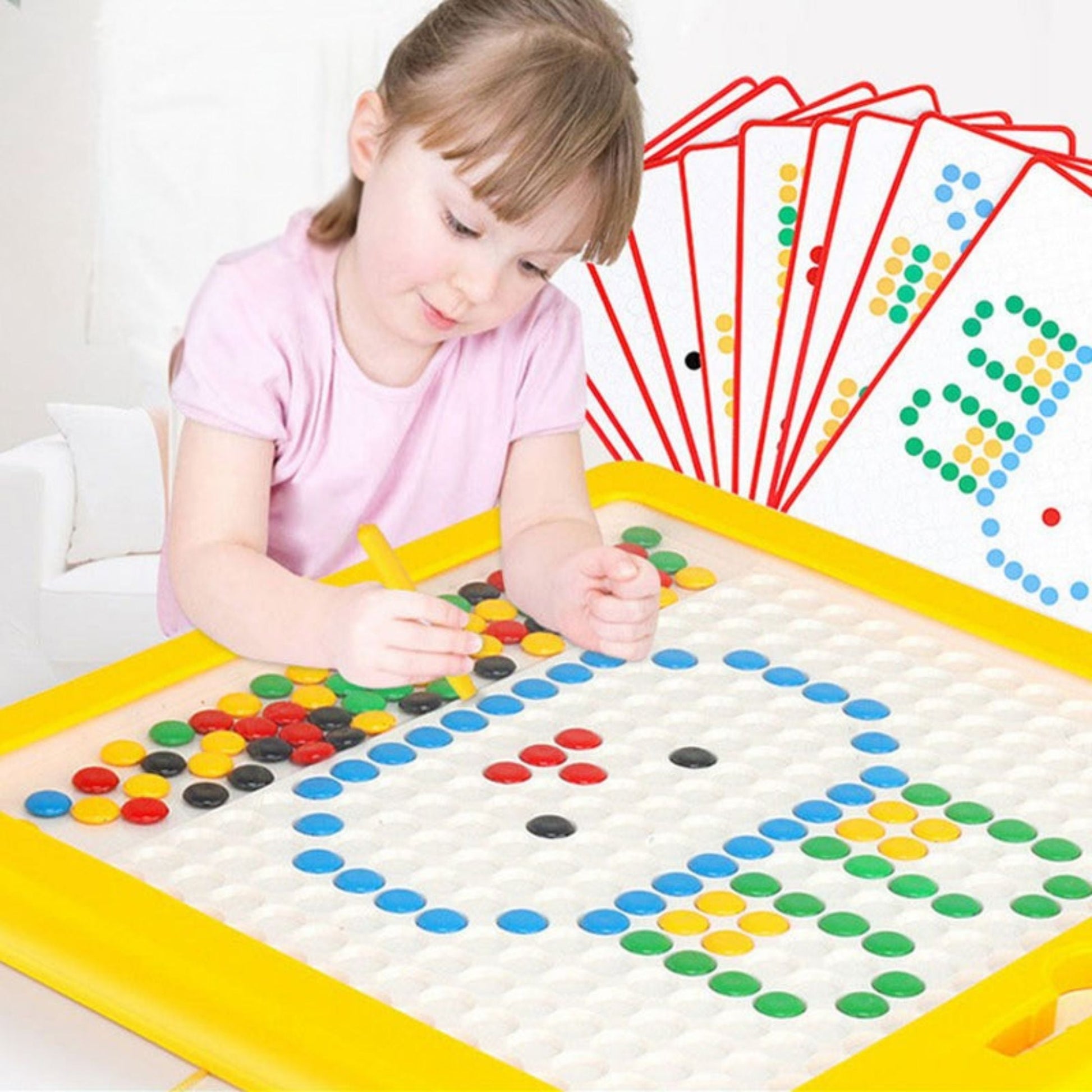 Colorful Bead Magnet Drawing Board - Pexav